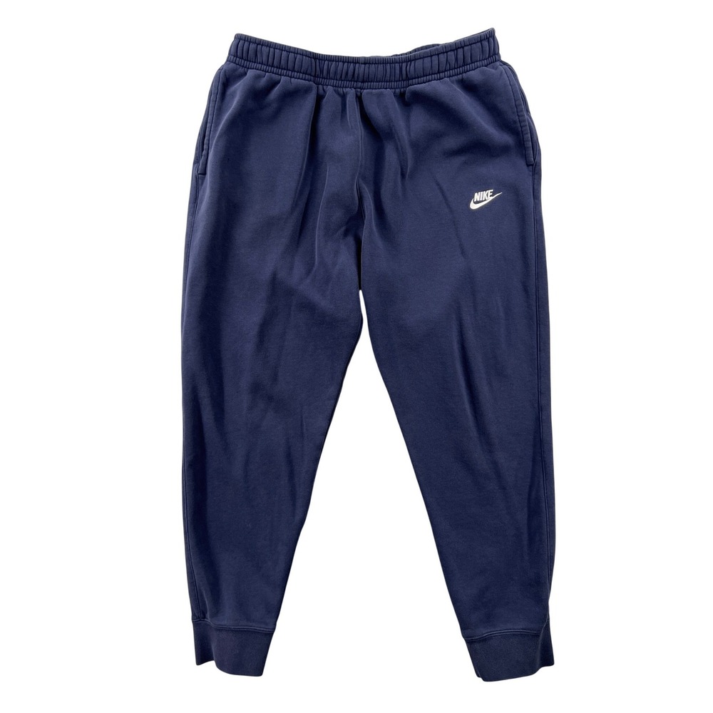 Nike Sportswear Club Fleece Jogger Sweatpants Men XL Navy Blue Athletic BV2671